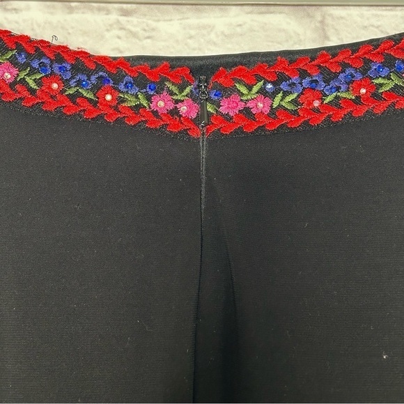 Dave & Johnny Top And Skirt Set. Floral Embroidered Top and Maxi Length Skirt - Picture 7 of 16